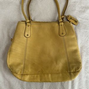 Yellow Fossil Purse